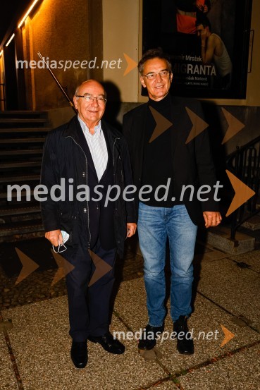  ... ;   Igor  Samobor, igralec, ravnatelj SNG Drama LjubljanaEmigranta, premiera