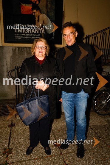  ... ;   Igor  Samobor, igralec, ravnatelj SNG Drama LjubljanaEmigranta, premiera