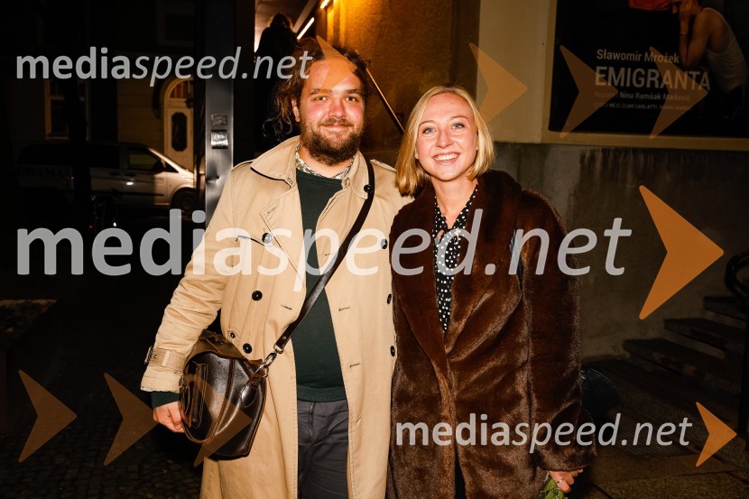  Luka Marcen, režiser;  ... Emigranta, premiera