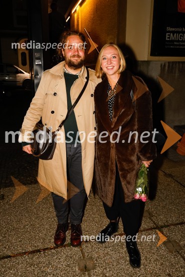  Luka Marcen, režiser;  ... Emigranta, premiera