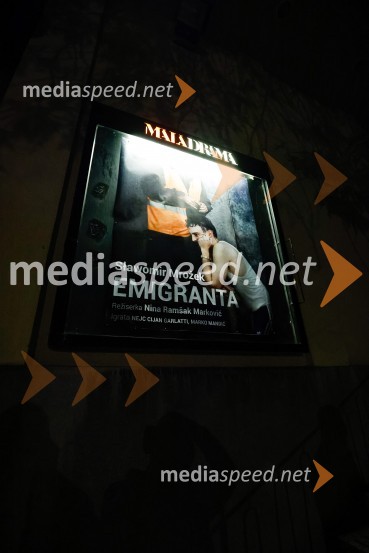 Emigranta, premiera