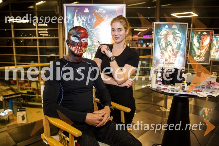  Filip Kržišnik, F&B Acrobatics;  ... Premiera filma Venom 2, v Cineplexx Kranj