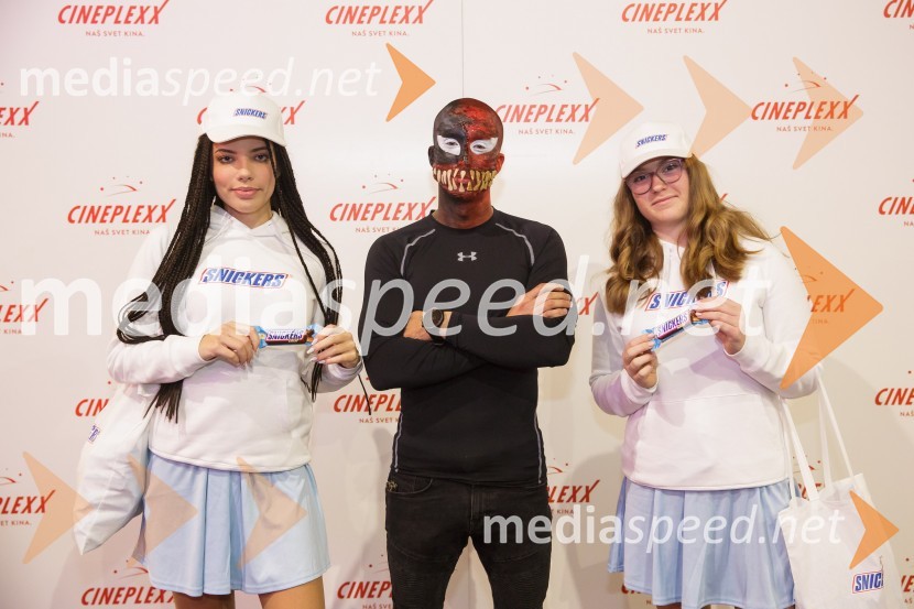  ... ;  Filip Kržišnik, F&B Acrobatics;  ... Premiera filma Venom 2, v Cineplexx Kranj