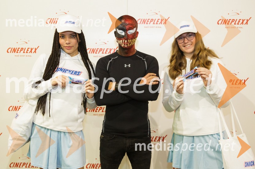  ... ;  Filip Kržišnik, F&B Acrobatics;  ... Premiera filma Venom 2, v Cineplexx Kranj