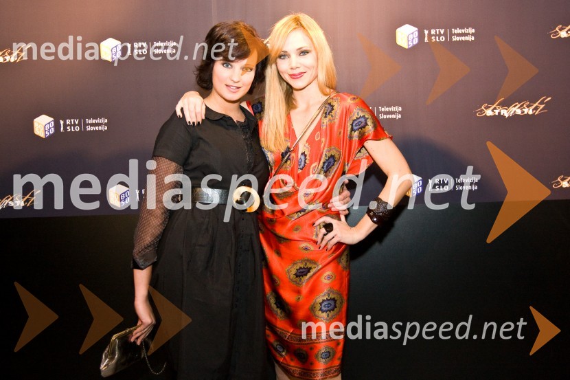 Ajda Smrekar, v nadaljevanki igra Niko Car in Katarina Čas, v nadaljevanki igra AnoStrasti, premiera nove nadaljevanke