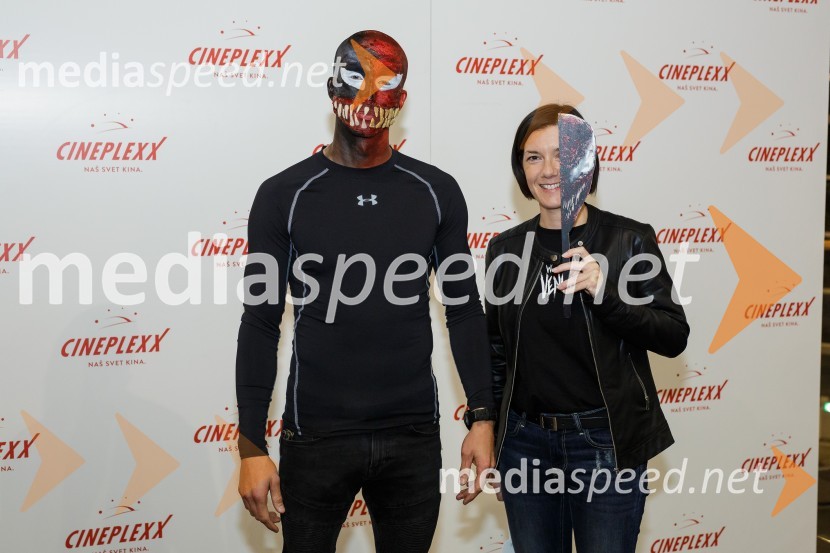  Filip Kržišnik, F&B Acrobatics;  ... Premiera filma Venom 2, v Cineplexx Kranj