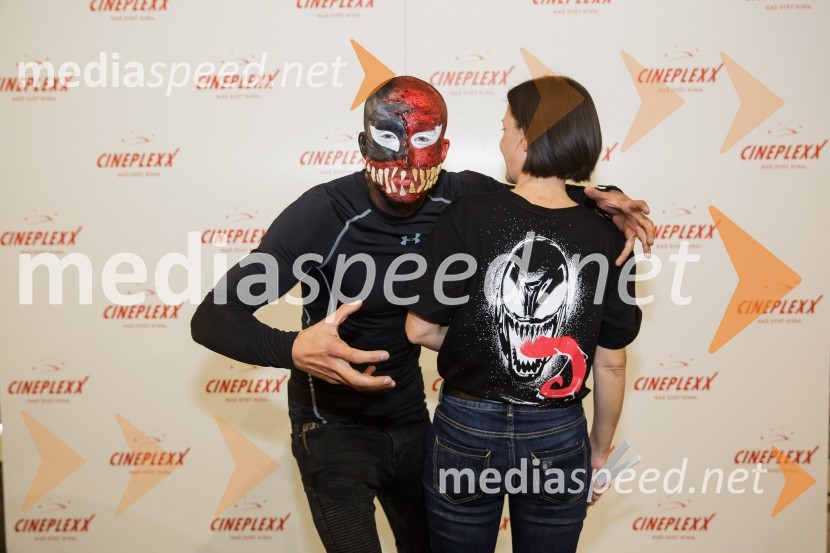  Filip Kržišnik, F&B Acrobatics;  ... Premiera filma Venom 2, v Cineplexx Kranj