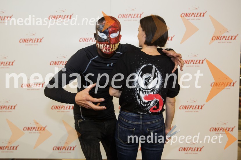  Filip Kržišnik, F&B Acrobatics;  ... Premiera filma Venom 2, v Cineplexx Kranj