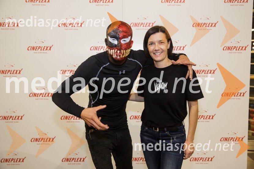  Filip Kržišnik, F&B Acrobatics;  ... Premiera filma Venom 2, v Cineplexx Kranj