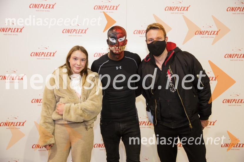  ... ;  Filip Kržišnik, F&B Acrobatics;  ... Premiera filma Venom 2, v Cineplexx Kranj