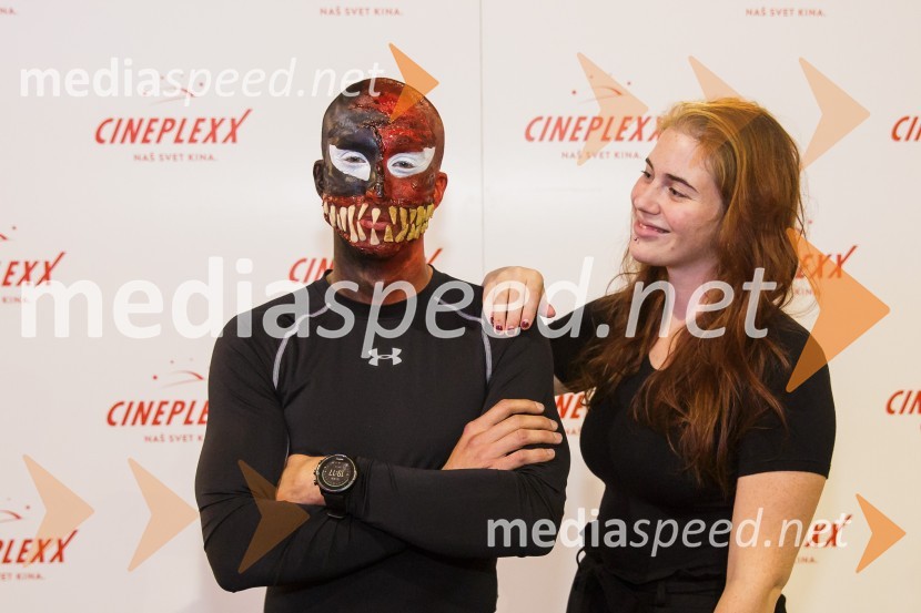  Filip Kržišnik, F&B Acrobatics;  ... Premiera filma Venom 2, v Cineplexx Kranj