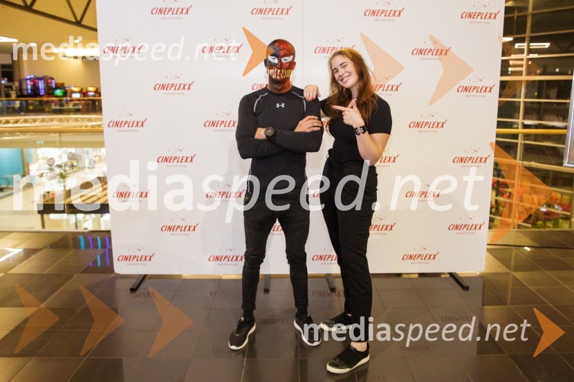  Filip Kržišnik, F&B Acrobatics;  ... Premiera filma Venom 2, v Cineplexx Kranj