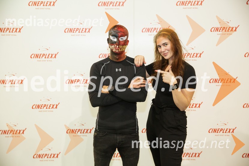  Filip Kržišnik, F&B Acrobatics;  ... Premiera filma Venom 2, v Cineplexx Kranj