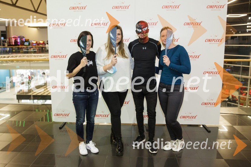  ... ;  ... ;  Filip Kržišnik, F&B Acrobatics;  ... Premiera filma Venom 2, v Cineplexx Kranj