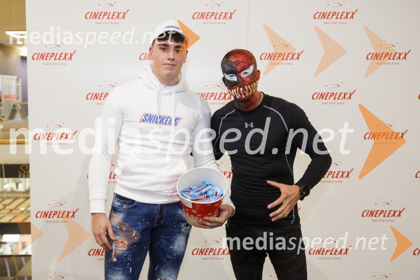  ... ;  Filip Kržišnik, F&B AcrobaticsPremiera filma Venom 2, v Cineplexx Kranj