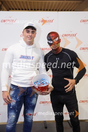  ... ;  Filip Kržišnik, F&B AcrobaticsPremiera filma Venom 2, v Cineplexx Kranj