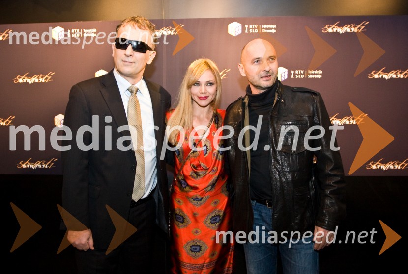 Jonas Žnidaršič, v nadaljevanki igra dr. Vasjo, Katarina Čas, v nadaljevanki igra Ano in Dario Varga, v nadaljevanki igra IštvanaStrasti, premiera nove nadaljevanke