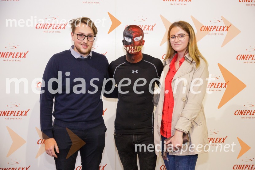  ... ;  Filip Kržišnik, F&B Acrobatics;  ... Premiera filma Venom 2, v Cineplexx Kranj