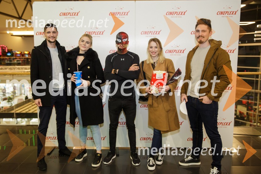  ... ;  ... ;  Filip Kržišnik, F&B Acrobatics;  ... ;  ... Premiera filma Venom 2, v Cineplexx Kranj