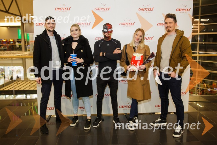  ... ;  ... ;  Filip Kržišnik, F&B Acrobatics;  ... ;  ... Premiera filma Venom 2, v Cineplexx Kranj