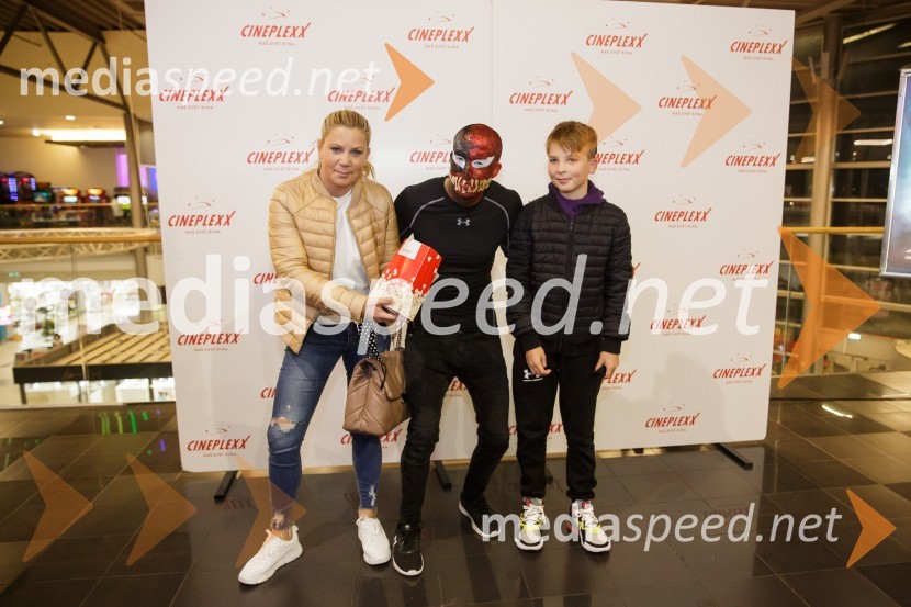  ... ;  Filip Kržišnik, F&B Acrobatics;  ... Premiera filma Venom 2, v Cineplexx Kranj