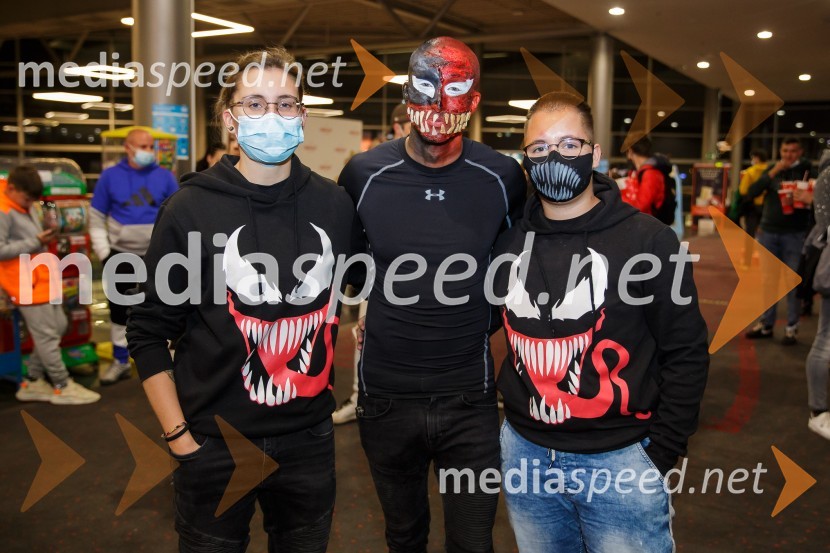  ... ;  Filip Kržišnik, F&B Acrobatics;  ... Premiera filma Venom 2, v Cineplexx Kranj
