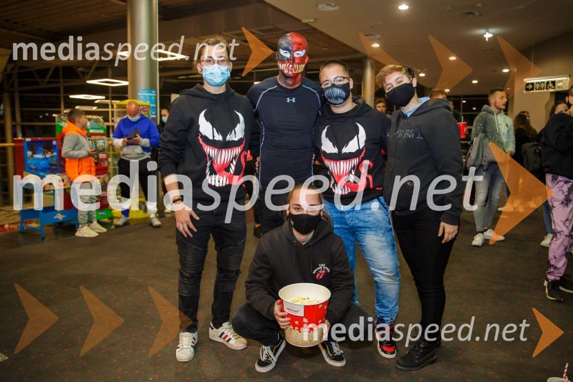  ... ;  Filip Kržišnik, F&B Acrobatics;  ... ;  ... ;  ... Premiera filma Venom 2, v Cineplexx Kranj