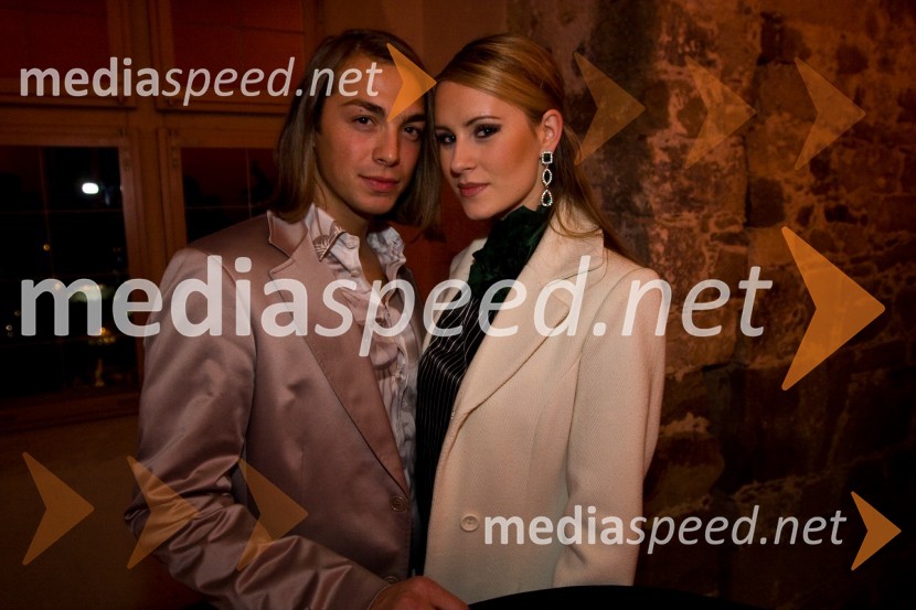 Dejan Lučič, maneken in Jerneja Podbevšek Zhembrowskyy, balerinaStrasti, premiera nove nadaljevanke