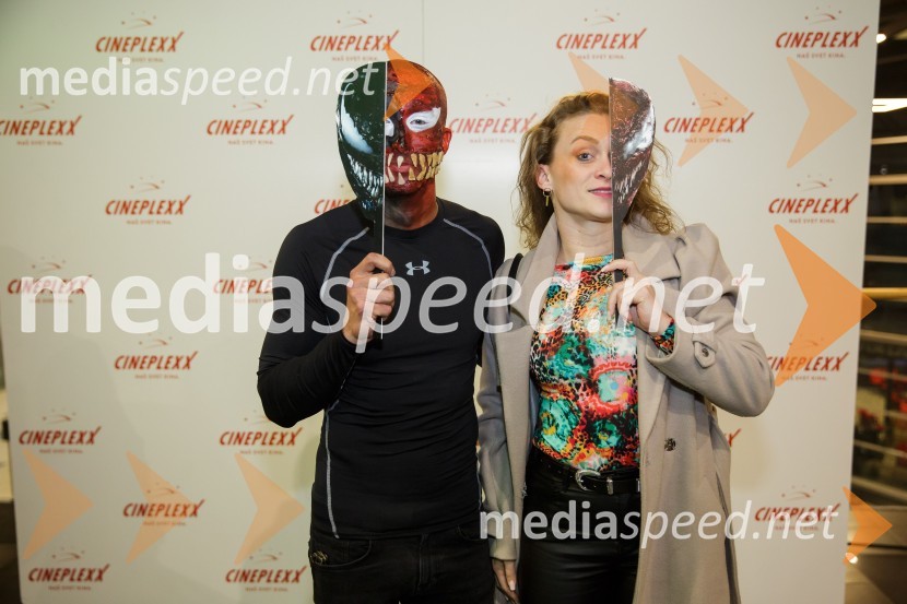  Filip Kržišnik, F&B Acrobatics;  ... Premiera filma Venom 2, v Cineplexx Kranj