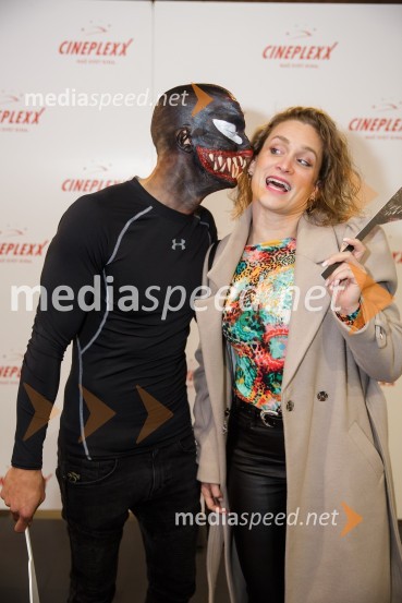  Filip Kržišnik, F&B Acrobatics;  ... Premiera filma Venom 2, v Cineplexx Kranj