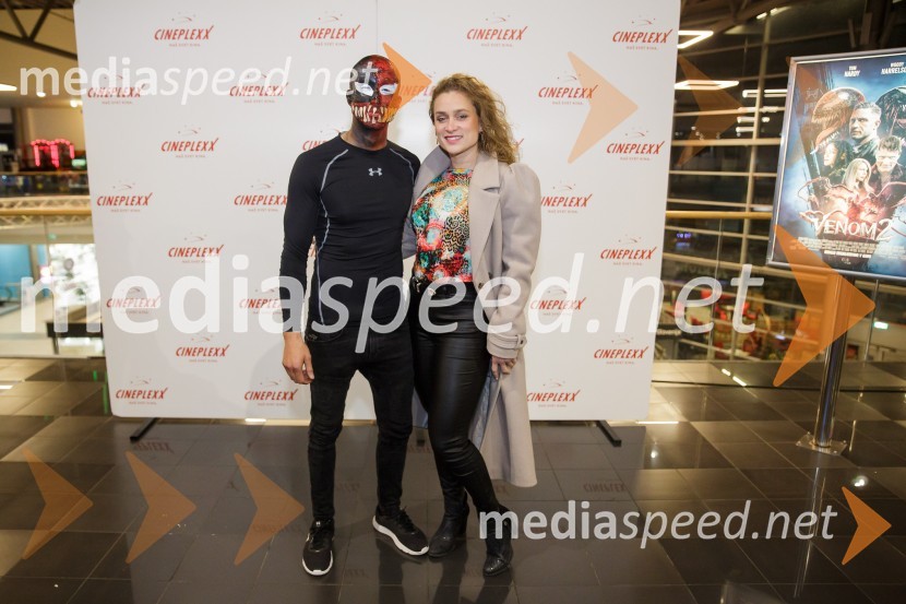  Filip Kržišnik, F&B Acrobatics;  ... Premiera filma Venom 2, v Cineplexx Kranj