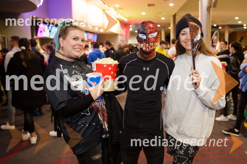  Tanja Divac, novinarka;  Filip Kržišnik, F&B Acrobatics;  ... Premiera filma Venom 2, v Cineplexx Kranj