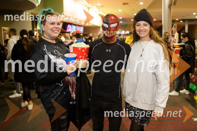  Tanja Divac, novinarka;  Filip Kržišnik, F&B Acrobatics;  ... Premiera filma Venom 2, v Cineplexx Kranj