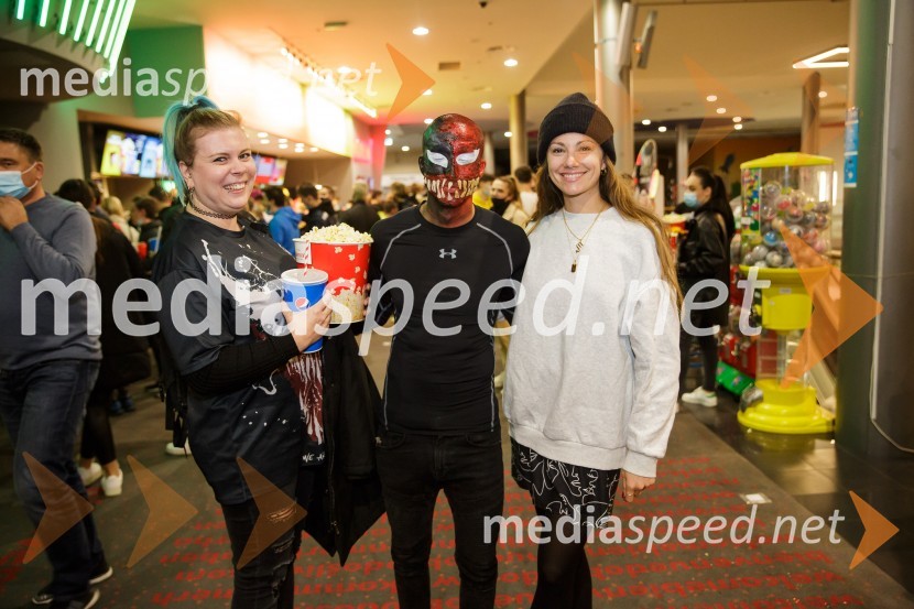  Tanja Divac, novinarka;  Filip Kržišnik, F&B Acrobatics;  ... Premiera filma Venom 2, v Cineplexx Kranj