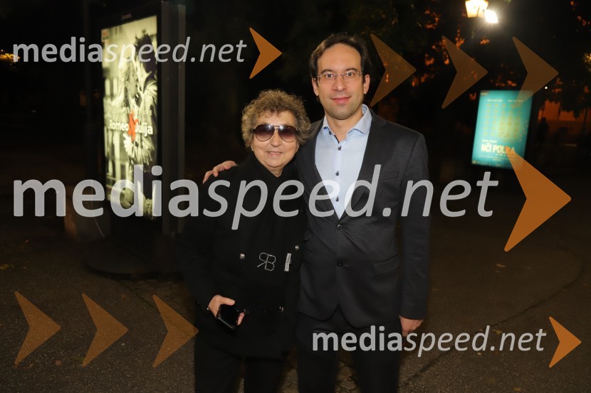  Dragica Petrovič, direktorica, Avditorij Portorož;  Simon Krečič, umetniški direktor Opere SNG MariborHči polka, premiera komične opere SNG Maribor