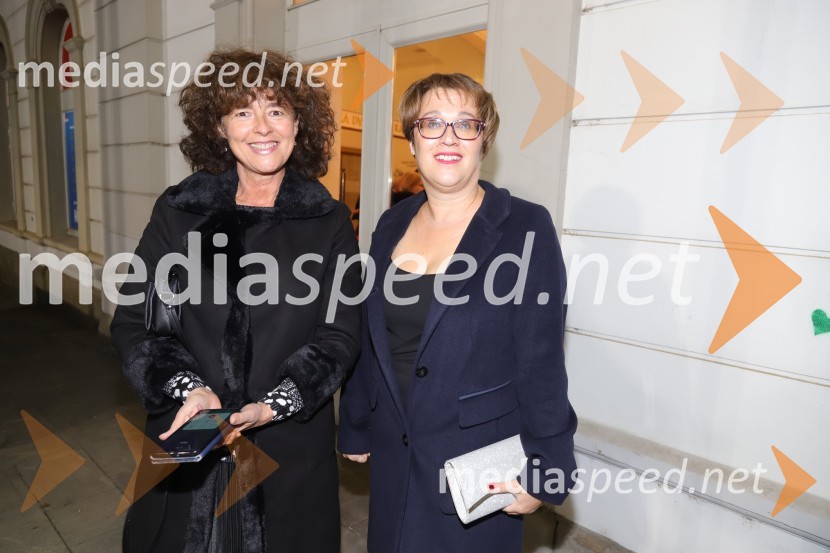  Nataša Matijevič, mestna svetnica;  Lidija Divjak Mirnik, direktorica Študentskih domov UM, nekdanja mestna svetnica MOM (LPR)Hči polka, premiera komične opere SNG Maribor