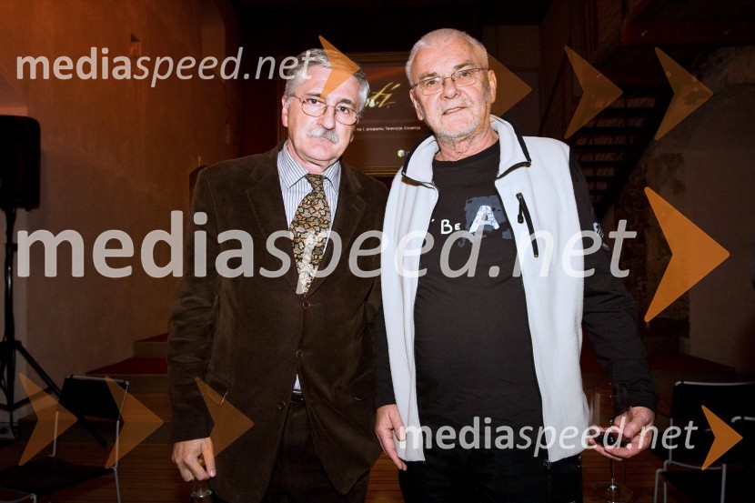 Petar Radovič, odgovorni urednik razvedrilnega programa TV Slovenija in Jure Pervanje, kreativni producent in avtor zgodbeStrasti, premiera nove nadaljevanke