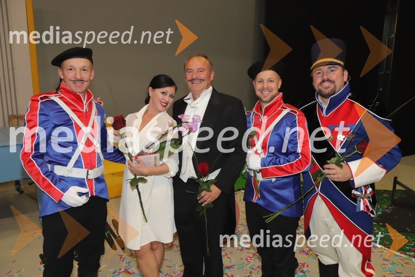  Sebastijan Čelofiga, baritonist, operni pevec;  Cleopatra Purice, baletna plesalka, koreografinja;  Dušan Topolovec, operni pevec;  Martin Sušnik, operni solist;  Jaki Jurgec, operni solistHči polka, premiera komične opere SNG Maribor