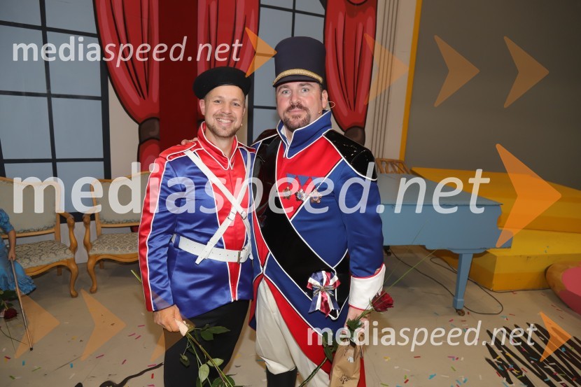  Martin Sušnik, operni solist;  Jaki Jurgec, operni solistHči polka, premiera komične opere SNG Maribor