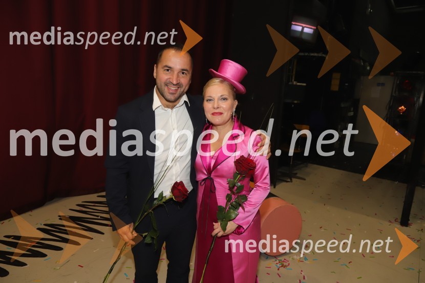  Tim Ribič, operni pevec, lastnik restavracije Miyabi, 1. tenor, Slovenski oktet;  Petya Ivanova, operna solistkaHči polka, premiera komične opere SNG Maribor