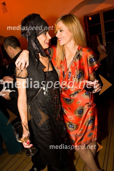 Inti Šraj in Katarina Čas, igralki v nadaljevankiStrasti, premiera nove nadaljevanke