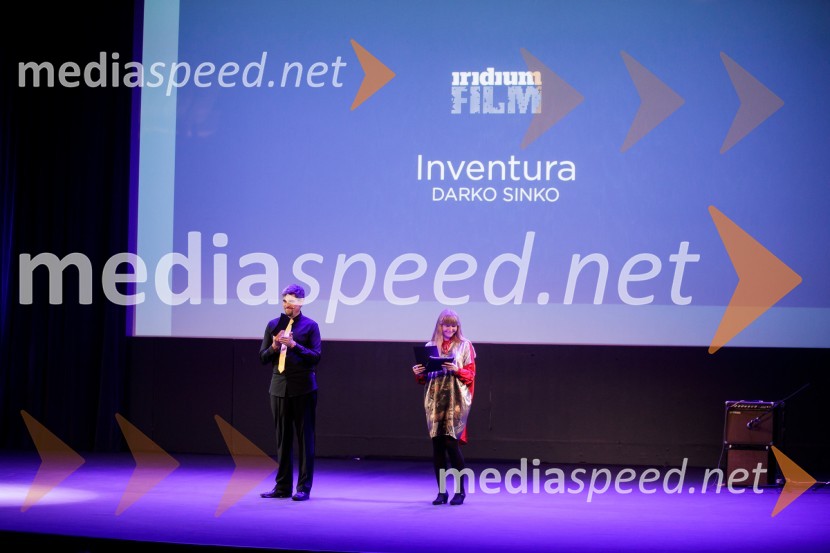  Boris Car, igralec;  Sara  Špeleč, prevajalka in pesnicaSlavnostna podelitev nagrad Festivala slovenskega filma