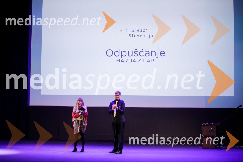  Sara  Špeleč, prevajalka in pesnica;  Boris Car, igralecSlavnostna podelitev nagrad Festivala slovenskega filma