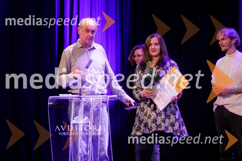  Danijel  Hočevar, producent;  Marija ZidarSlavnostna podelitev nagrad Festivala slovenskega filma