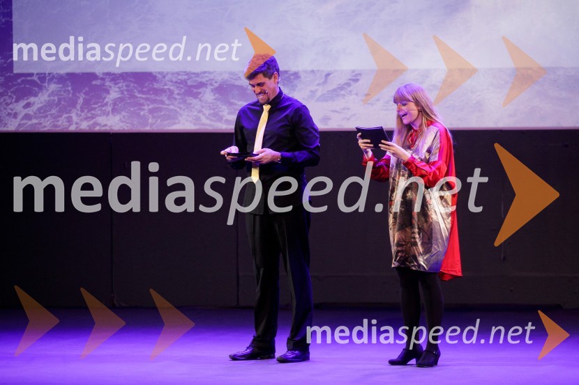  Boris Car, igralec;  Sara  Špeleč, prevajalka in pesnicaSlavnostna podelitev nagrad Festivala slovenskega filma