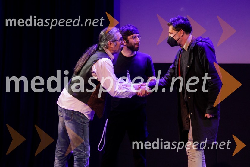  Slobodan Simič - Šime;  Matevž Jerman, režiser;  Niko NovakSlavnostna podelitev nagrad Festivala slovenskega filma