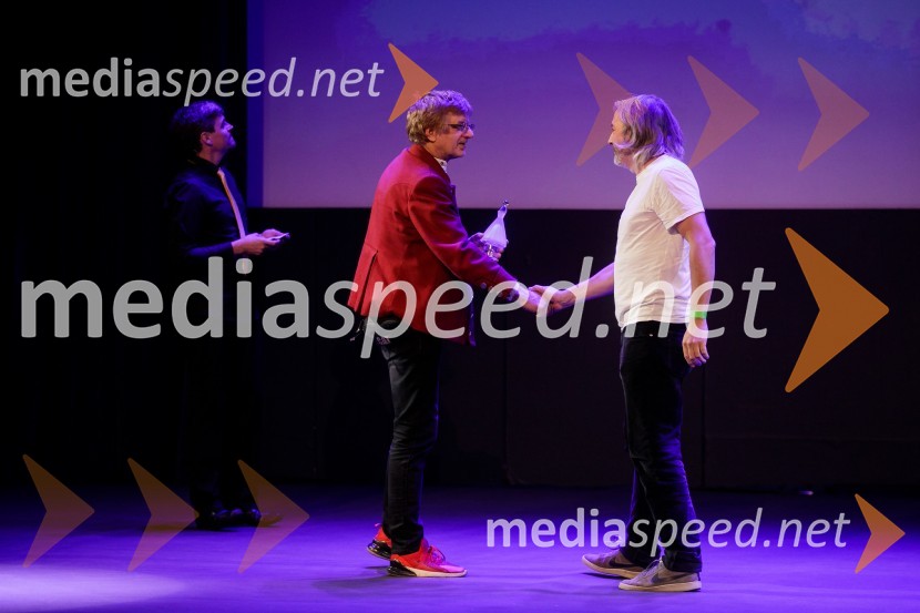  Edo Marinček, scenarist;  Julij Zornik, producentSlavnostna podelitev nagrad Festivala slovenskega filma