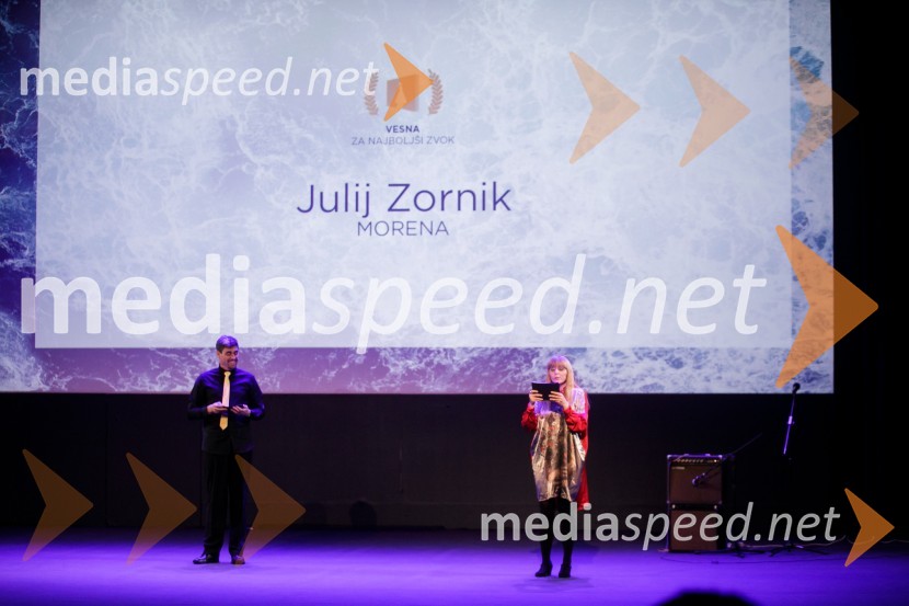  Boris Car, igralec;  Sara  Špeleč, prevajalka in pesnicaSlavnostna podelitev nagrad Festivala slovenskega filma