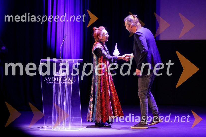  Natalija Planinc;  Dejan Spasić, igralecSlavnostna podelitev nagrad Festivala slovenskega filma