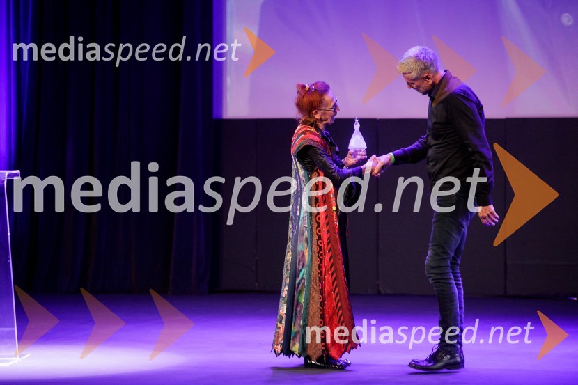  Natalija Planinc;  Radoš Bolčina, igralecSlavnostna podelitev nagrad Festivala slovenskega filma